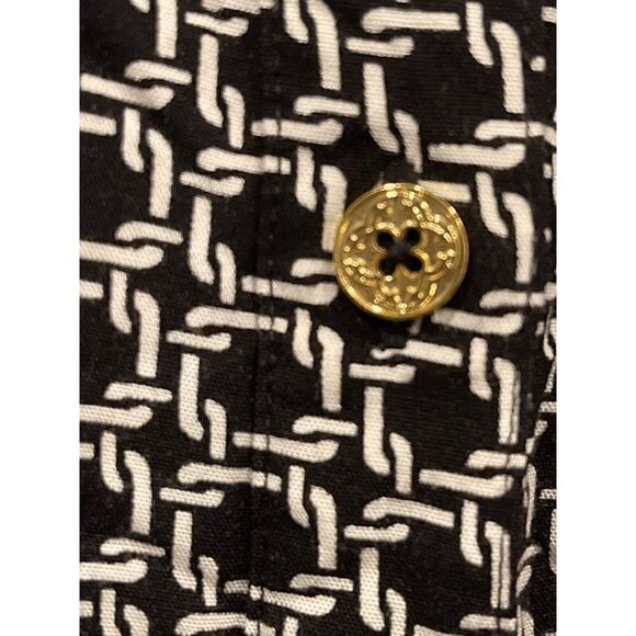 C. Wonder Women's Black 100% Rayon Collared Long Sleeves Button-Up Shirt Size 14 - Picture 3 of 4